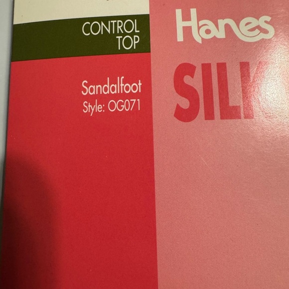 Hanes Silk Reflections Hosiery Size CD Pearl, Jet, Barely There, Navy NWT - Picture 9 of 15